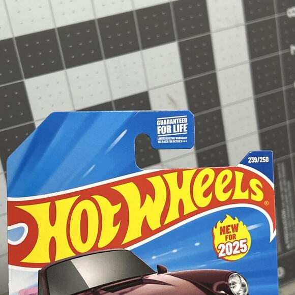 2025 Hot Wheels ~ Porsche 911 Turbo Cabriolet #239 ~ Then and Now 10/10 ~ NEW - Picture 9 of 9